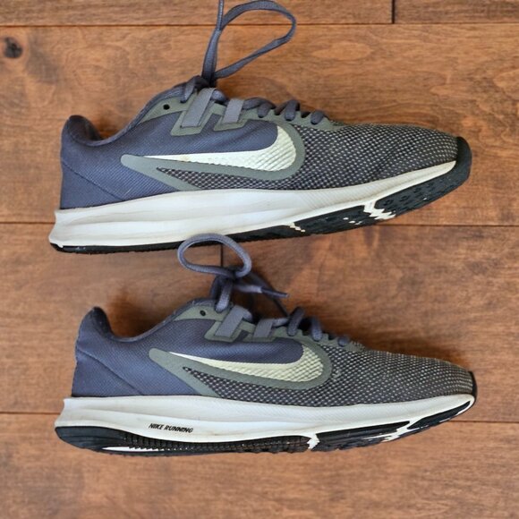 Nike Downshifter 9 Gray Running Shoes Size 7 Grey - Picture 1 of 5